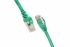 Патч-корд 2E Cat 6,S-FTP екран. фольга з обплетенням, RJ45, 4Х2 27AWG ,7/0.14 Cu, 1.00 m,PVC, Green