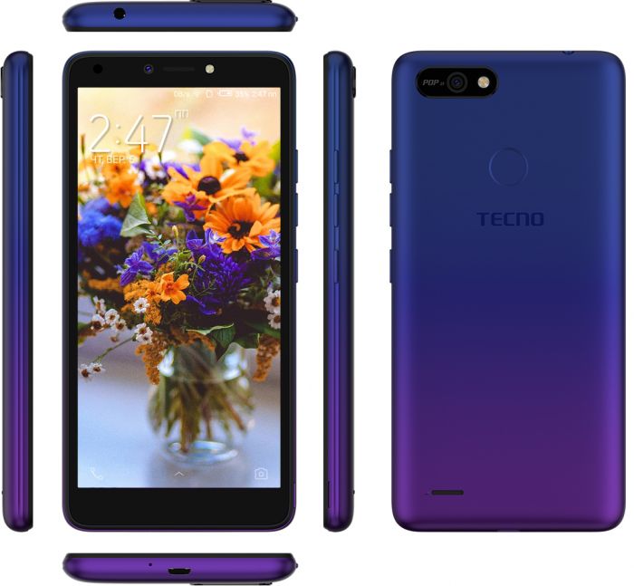 Смартфон TECNO POP 2F (B1G) 1/16GB 2SIM Dawn Blue