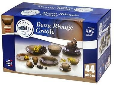 Сервіз столовий Duralex Beau Rivage Creole, 44 предмети