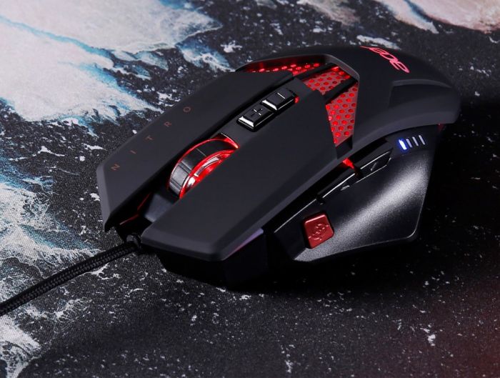 Миша ігрова Acer NITRO NMW120 Black