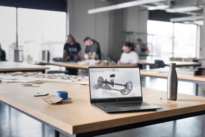 Ноутбук HP ZBook Studio G7 15.6FHD IPS AG/Intel i5-10400H/16/512F/NVD T1000-4/W10P/Silver