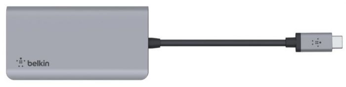 Хаб Belkin USB-C 4в1 Multiport Dock