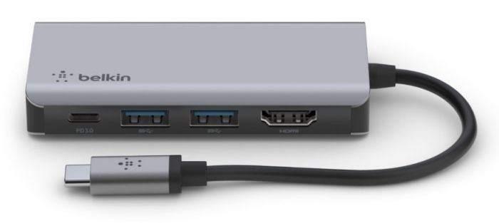 Хаб Belkin USB-C 4в1 Multiport Dock