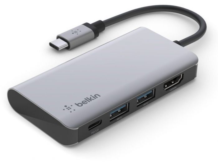 Хаб Belkin USB-C 4в1 Multiport Dock