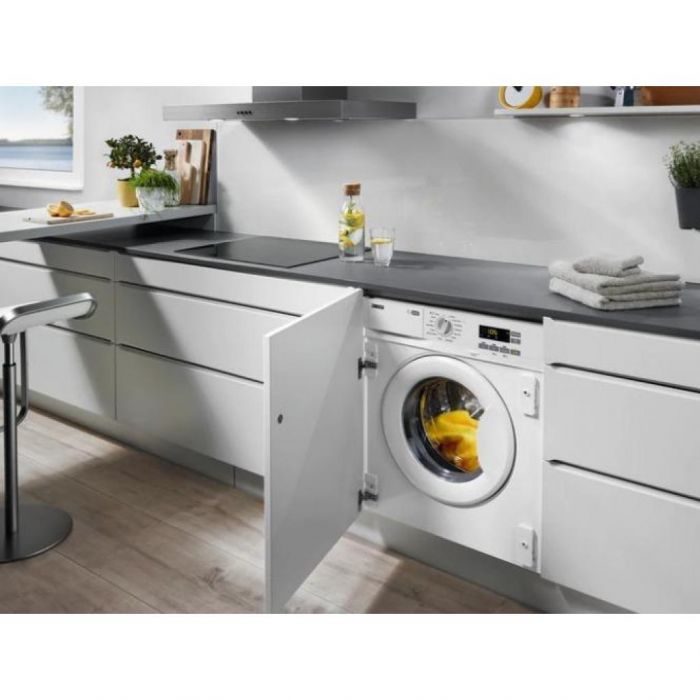 Пральна машина вбудована Zanussi ZWI712UDWAU, 7кг, 1200, A+++, Дисплей, Білий