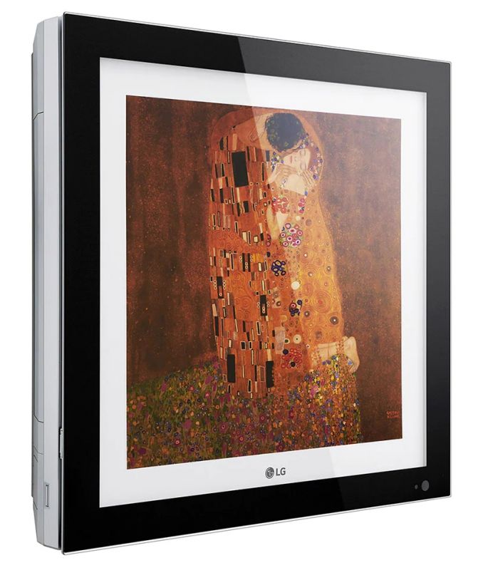Кондиціонер LG Artcool Galary A12FT, 35 м2, інвертор, A++/A+, до -15°С, R32, Wi-Fi, чорний