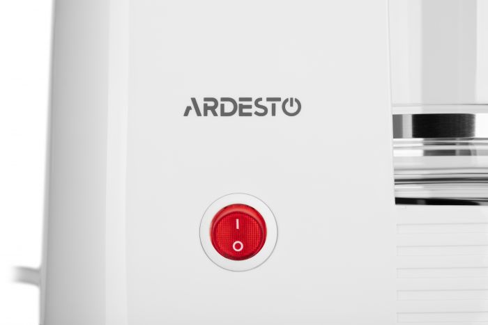 Кавоварка Ardesto FCM-D17WG - 1080Вт/крапельна/1.5л/біл. + сір.