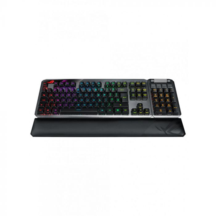 Клавіатура Asus ROG CLAYMORE II RGB 108key Red Switch USB/WL/BT RU Black