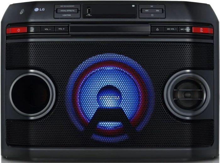 Акустична система LG XBOOM OL45 2.0, 220W, FM, Multi Color Lighting, Karaoke Star, Wireless