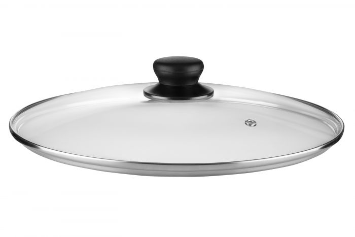 Кришка Ardesto Gemini Gourmet 28 см, скло, нержавіюча сталь, бакеліт
