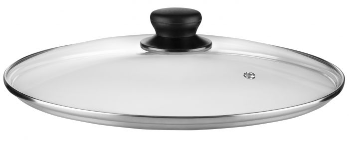 Кришка Ardesto Gemini Gourmet 28 см, скло, нержавіюча сталь, бакеліт