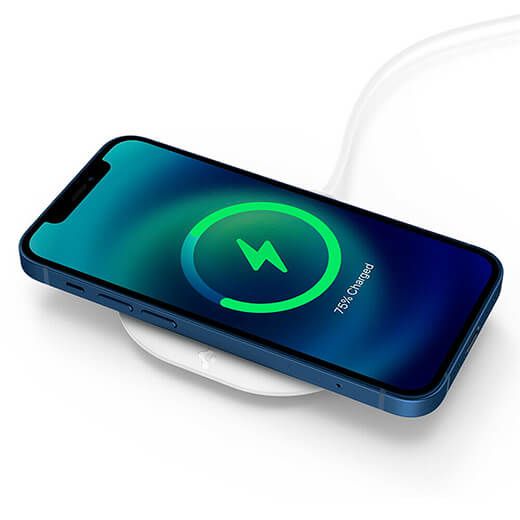 Тримач Spigen Mag Fit для MagSafe Charger Pad, White