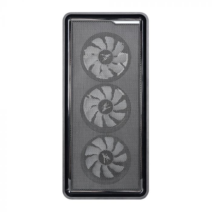 Корпус Zalman M3 PLUS RGB, MidT, 2xUSB2.0, 1xUSB3.0, 4x120мм RGB, скло (бічна панель), без БЖ, чорний