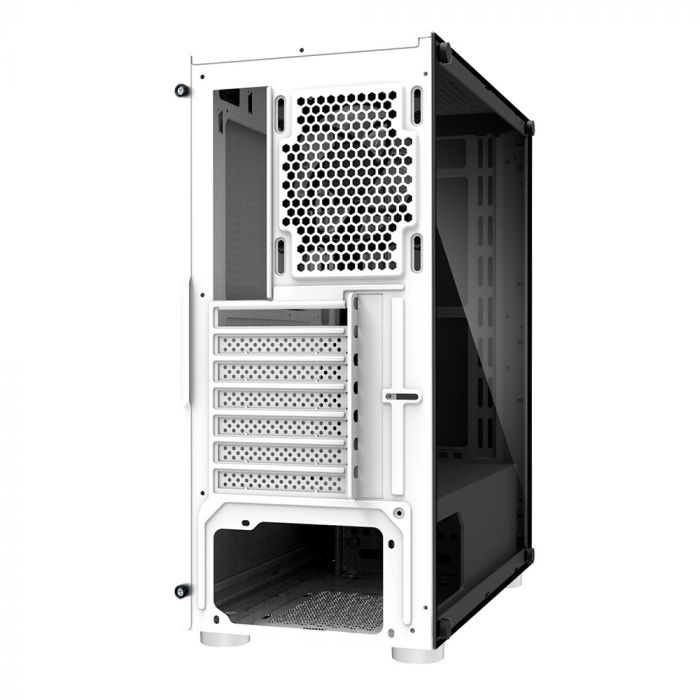 Корпус Zalman R2 WHITE, MidT,E-ATX, 2xUSB2.0, 1xUSB3.0, 1x120мм RGB, скло(бічна панель), без БЖ, білий