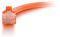 Патч-корд Cat5e C2G 0.5 м помаранчевий