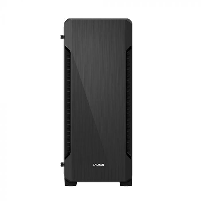 Корпус Zalman S3 TG, MidT, 2xUSB2.0, 1xUSB3.0, 3x120мм, скло (бічна панель), без БЖ, чорний