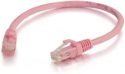 Патч-корд Cat6 C2G 3 м рожевий
