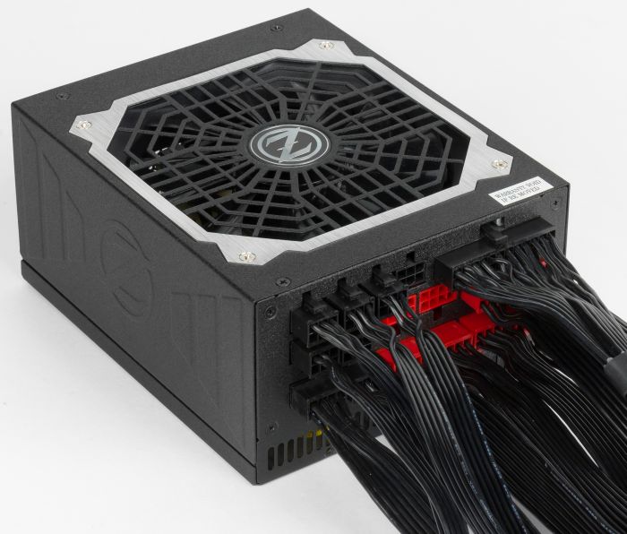 Блок живлення Zalman Acrux 750-ARX (750W), 100-240VAC, 94%, 80+Platinum, aPFC, 135мм, MB24, CPU(4+4,8), 12xSATA, 4xPCIe, 6xMOLEX, 1xFDD, modular, OCP, OVP, UVP, SCP, OPP, OTP