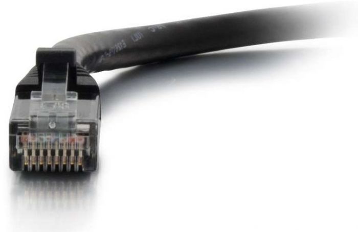 Патч-корд Cat6 C2G 0.5 м чорний