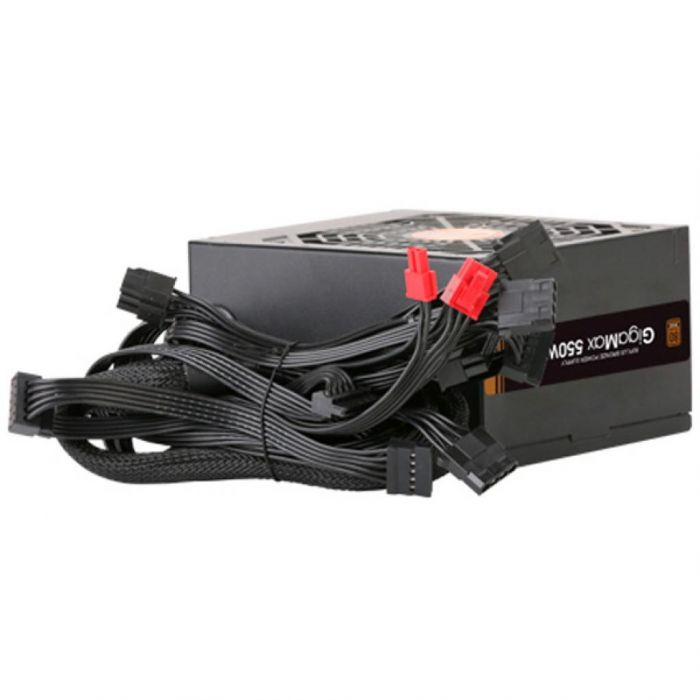 Блок живлення Zalman GigaMax 550-GVII (550W),200-240VAC,88%,80+Bronze, aPFC, 120мм,MB24,CPU(4+4),5xSATA,2xPCIe, 3xMOLEX, 1xFDD,OCP,OVP,OPP,OTP,UVP,SCP