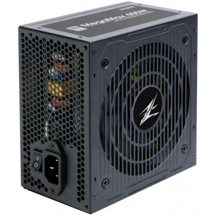 Блок живлення Zalman MegaMax 500-TXII (500W), 200-240 VAC,86%, 80+,aPFC,120мм,MB24,CPU(4+8),6xSATA,2xPCIe,3xMOLEX,1xFDD,OPP,OVP,UVP,SCP
