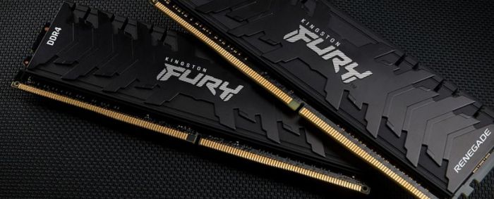 Пам'ять ПК Kingston DDR4 16GB KIT (8GBx2) 4000 FURY Renegade Black