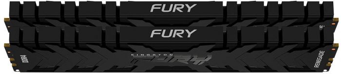 Пам'ять ПК Kingston DDR4 16GB KIT (8GBx2) 4000 FURY Renegade Black