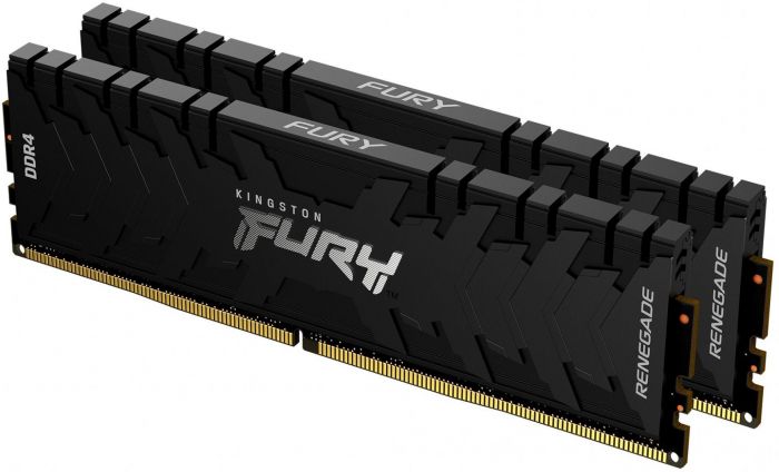 Пам'ять ПК Kingston DDR4 16GB KIT (8GBx2) 4000 FURY Renegade Black
