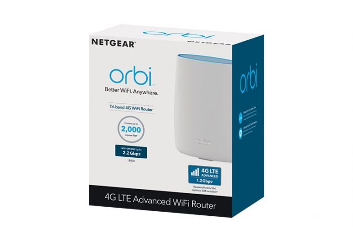 Маршрутизатор NETGEAR LBR20 AC2200, 4G LTE, MESH, 1xGE LAN, 1xGE WAN/LAN