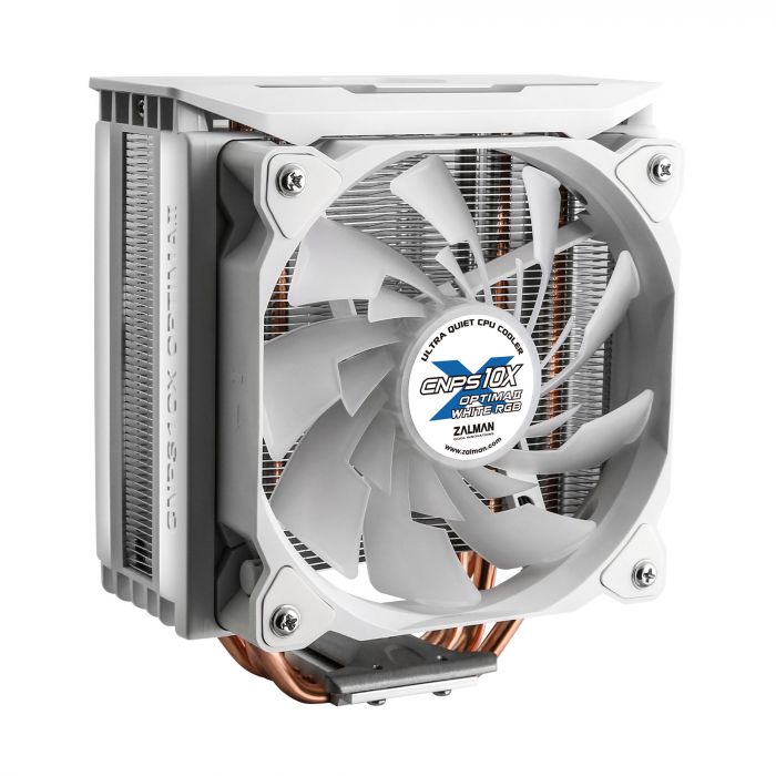Процесорний кулер Zalman CNPS10X OPTIMA II White RGB 2066, 2011-V3, 2011, 115X, 1366, *1700 (ZM-1700MKD), AM4, AM3+, AM3, FM2+, FM2, 120мм, TDP180W