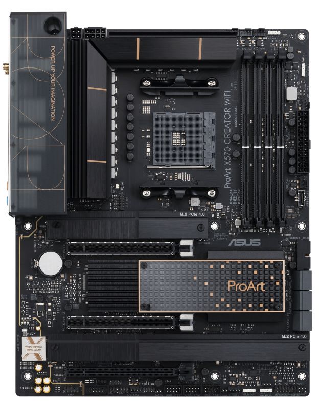 Материнcька плата ASUS PROAR X570-CREATOR WIFI sAM4 X570 4xDDR4 HDMI-Thunderbolt Wi-Fi BT ATX
