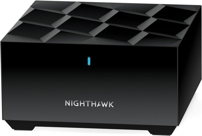 WiFi-система NETGEAR Nighthawk MK63 AX1800 WiFi 6, MESH, 1xGE LAN, 1xGE WAN, чорн. кол. (3шт.)