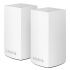WiFi-система LINKSYS VELOP WHW0102 AC1300, MESH, 2xGE WAN/LAN, BT 4.1, біл. кол. (2шт.)