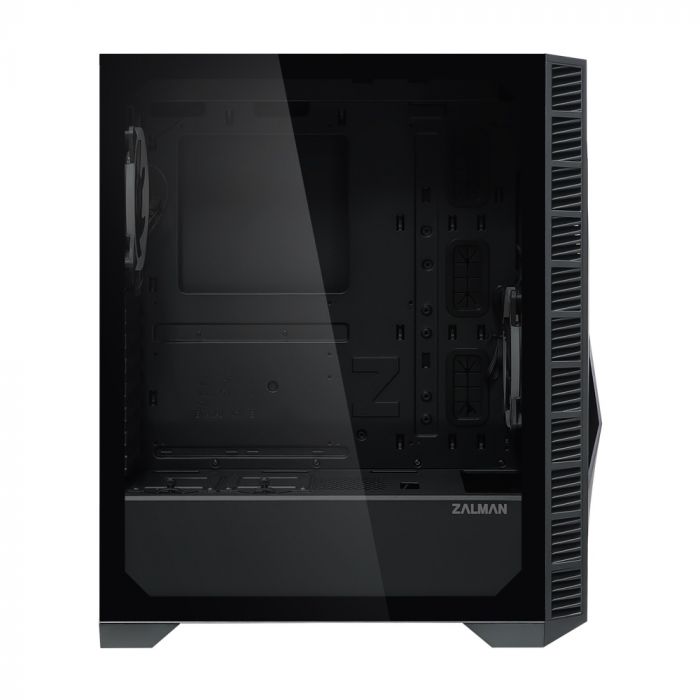 Корпус Zalman Z3 Iceberg, MidT, E-ATX, 1xUSB2.0, 2xUSB3.0, 2x120мм ARGB, скло(бічна панель), без БЖ, чорний