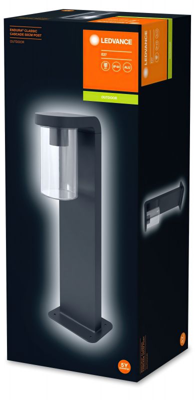 Світильник парковий ENDURA CLASSIC CASCADE 50CM E27 CLR DG
