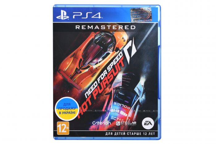Програмний продукт на BD диску Need For Speed Hot Pursuit Remastered [PS4, Russian subtitles]