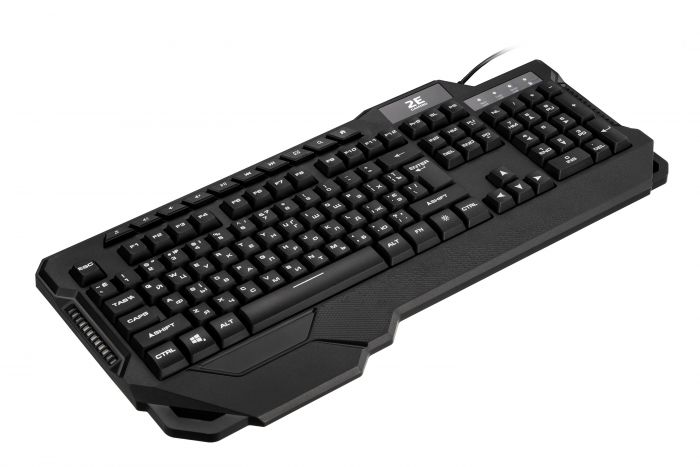 Клавіатура 2E GAMING KG340 LED USB Black UKR
