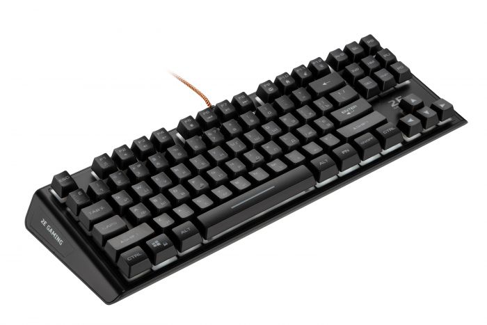 Клавіатура 2E GAMING KG355 LED 87key USB Black UKR