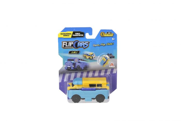 Машинка-трансформер Flip Cars 2 в 1 Автомобіль караван і Автомобіль для поливу