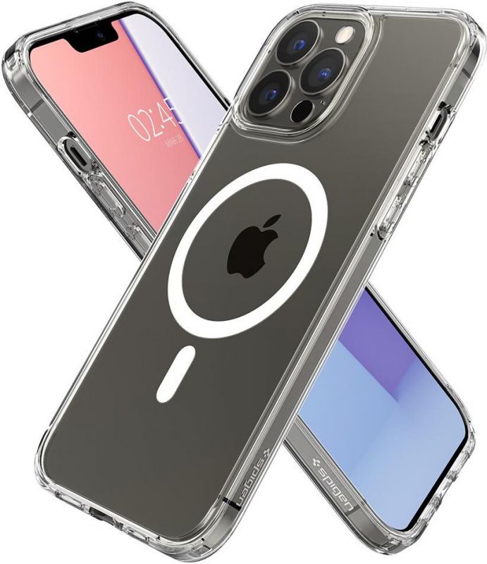 Чохол Spigen для Apple Iphone 13 Pro Max Ultra Hybrid Mag Safe, White