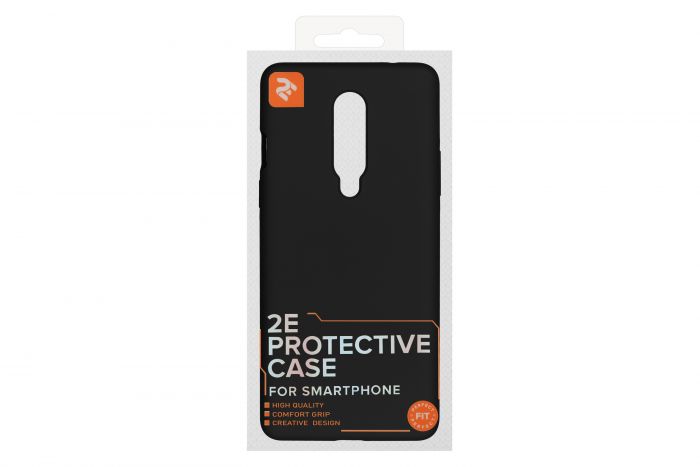 Чохол 2Е Basic для OnePlus 8 (IN2013), Solid Silicon, Black