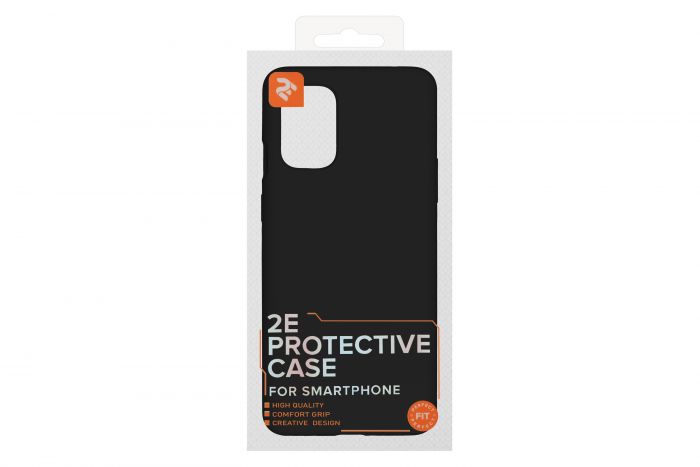 Чохол 2Е Basic для OnePlus 8T (KB2003), Solid Silicon, Black