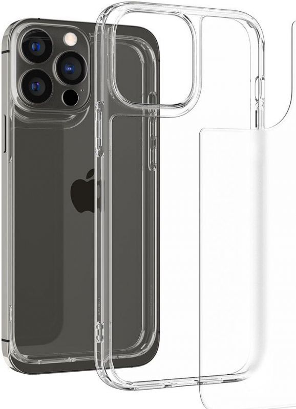 Чохол Spigen для Apple Iphone 13 Pro Max Quartz Hybrid, Matte Clear