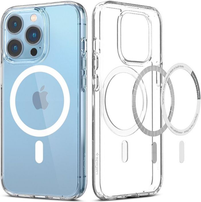 Чохол Spigen для Apple Iphone 13 Pro Ultra Hybrid Mag Safe, White
