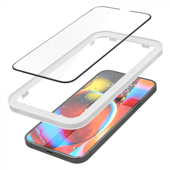 Захисне скло Spigen для Apple Iphone 13 Pro Max tR Align Master FC Black (2 Pack)