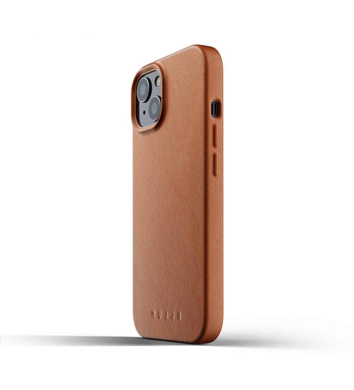 Чохол шкіряний MUJJO для Apple iPhone 13 Full Leather, Tan