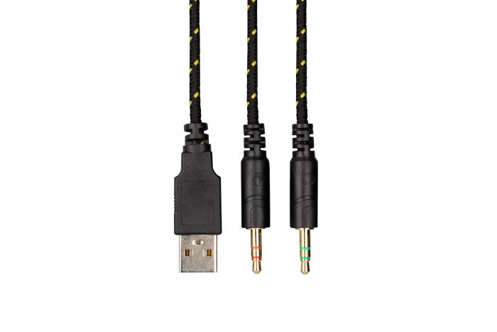 Гарнітура 2E GAMING HG340 RGB 3.5mm Yellow