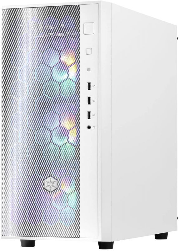 Корпус SilverStone FARA FAR1W-PRO,MidT, USB3.0x2,USB2.0x1, 4x120мм ARGB, скло(бічна панель),без БЖ,білий