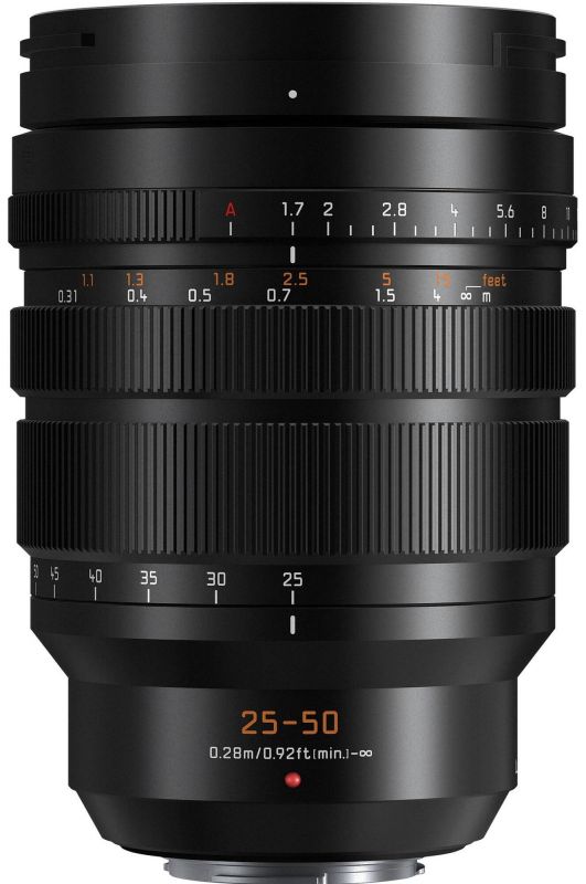 Об`єктив Panasonic Micro 4/3 Lens 25-50mm f/1.7 ASPH