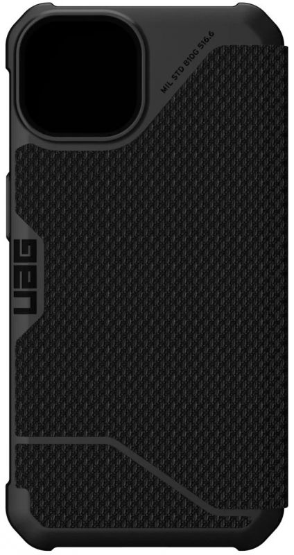 Чохол UAG для Apple Iphone 13 Metropolis, Kevlar BLACK